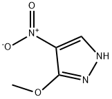 1H-Pyrazole,3-methoxy-4-nitro-(9CI) 구조식 이미지