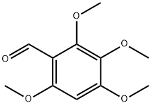 2,3,4,6-tetramethoxybenzenecarbaldehyd Structure