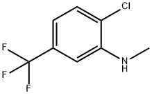 2-chloro-N-methyl-5-(trifluoromethyl)aniline Structure
