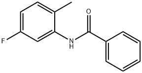 N-(5-fluoro-2-methylphenyl)benzamide 구조식 이미지
