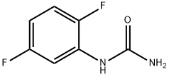 (2,5-difluorophenyl)urea Structure