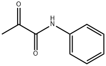 2-oxo-N-phenylpropanamide 구조식 이미지