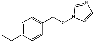1H-이미다졸,1-[(4-에틸페닐)메톡시]-(9Cl) 구조식 이미지