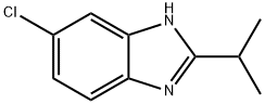 1H-Benzimidazole,5-chloro-2-(1-methylethyl)-(9CI) 구조식 이미지