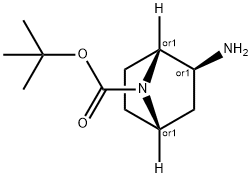 (1r,2s,4s)-rel-2-amino-7-boc-7-azabicyclo[2.2.1]heptane Structure