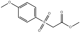 methyl 2-[(4-methoxybenzene)sulfonyl]acetate Structure