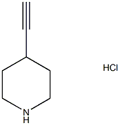 4-ethynylpiperidine hydrochloride Structure