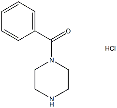 1-BENZOYLPIPERAZINE HYROCHLORIDE  97 Structure