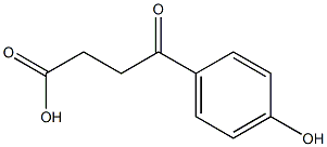 4-(4-Hydroxyphenyl)-4-oxobutanoic acid 구조식 이미지