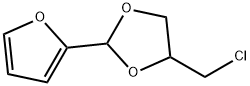 1,3-Dioxolane,4-(chloromethyl)-2-(2-furanyl)-(9CI) 구조식 이미지