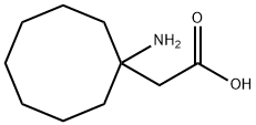 2-(1-aminocyclooctyl)acetic acid Structure