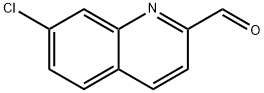 7-Chloroquinoline-2-Carbaldehyde 구조식 이미지