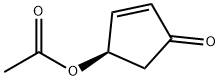 (1r)‐4‐oxocyclopent‐2‐en‐1‐yl acetate Structure