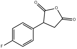 3-(4-FLUOROPHENYL)DIHYDROFURAN-2,5-DIONE 구조식 이미지