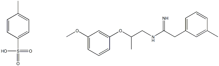 Troxypyrrolium tosilate Structure