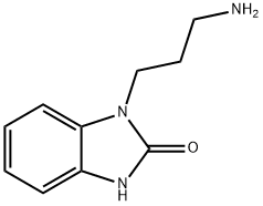 2H-Benzimidazol-2-one,1-(3-aminopropyl)-1,3-dihydro-(9CI) 구조식 이미지