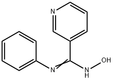 (Z)-N'-hydroxy-N-phenylpyridine-3-carboximidamide 구조식 이미지