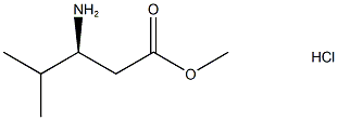 METHYL (S)-HOMO-BETA-VALINATE HCL 구조식 이미지