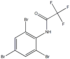 2,2,2-trifluoro-N-(2,4,6-tribromophenyl)acetamide Structure