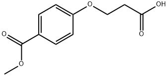Benzoic Acid, 4-(2-Carboxyethoxy)-, 1-Methyl Ester(WX610223) Structure