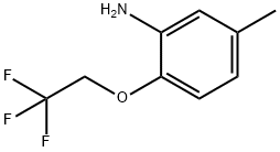 5-METHYL-2-(2,2,2-TRIFLUOROETHOXY)ANILINE Structure