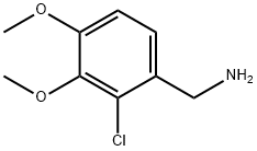 1-(2-chloro-3,4-dimethoxyphenyl)methanamine Structure