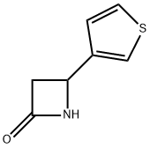 2-아제티디논,4-(3-티에닐)-(9CI) 구조식 이미지