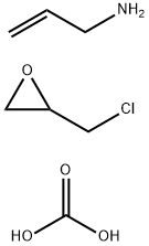 (클로로메틸)옥시란카보네이트함유2-프로펜-1-아민중합체 구조식 이미지