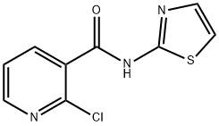 2-chloro-N-(1,3-thiazol-2-yl)pyridine-3-carboxamide Structure