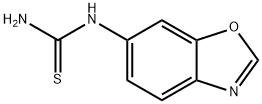 (1,3-benzoxazol-6-yl)thiourea 구조식 이미지