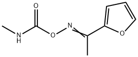 (Z)-[1-(furan-2-yl)ethylidene]amino N-methylcarbamate 구조식 이미지