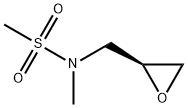 N-methyl-N-[(S)-2-oxiran-2-ylmethyl]methanesulfonamide Structure