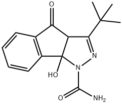 13,4-Diaza-5-(tert-butyl)-2-hydroxy-7-oxotricyclo[6.4.0.0<2,6>]dodeca-1(8),4,9,11-tetraene-3-carboxamide Structure