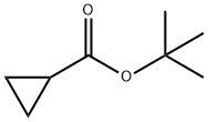 tert-butyl cyclopropanecarboxylate Structure