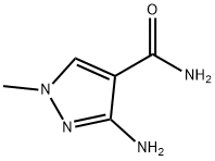 1H-Pyrazole-4-carboxamide,3-amino-1-methyl-(9CI) Structure
