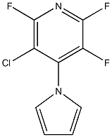 3-chloro-2,5,6-trifluoro-4-(1H-pyrrol-1-yl)pyridine Structure