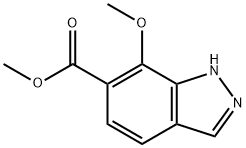 Methyl7-Methoxy-1H-indazole-6-carboxylate Structure