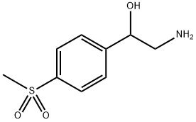 2-amino-1-(4-methanesulfonylphenyl)ethan-1-ol 구조식 이미지