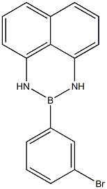 2-(3-Bromophenyl)-2,3-dihydro-1H-naphtho[1,8-de][1,3,2]diazaborine 구조식 이미지