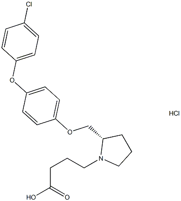 DG051(HCl염) 구조식 이미지