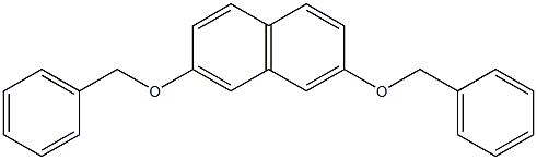 2,7-bis(benzyloxy)naphthalene Structure
