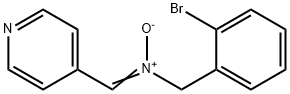 (Z)-[(2-bromophenyl)methyl](oxido)[(pyridin-4-yl)methylidene]azanium 구조식 이미지