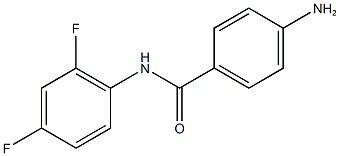 4-amino-N-(2,4-difluorophenyl)benzamide Structure