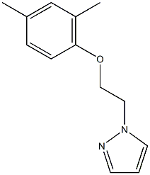 1-[2-(2,4-dimethylphenoxy)ethyl]-1H-pyrazole Structure