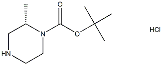 (S)-1-N-BOC-2-METHYL PIPERAZINE-HCl 구조식 이미지