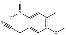 2-(5-methoxy-4-methyl-2-nitrophenyl)acetonitrile Structure