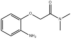 2-(2-aminophenoxy)-N,N-dimethylacetamide Structure