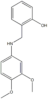 2-{[(3,4-dimethoxyphenyl)amino]methyl}phenol Structure