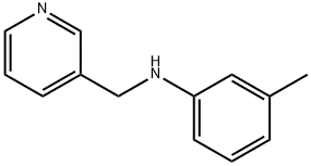 3-methyl-N-(pyridin-3-ylmethyl)aniline 구조식 이미지