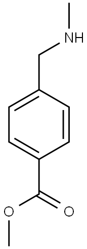 methyl 4-[(methylamino)methyl]benzoate 구조식 이미지